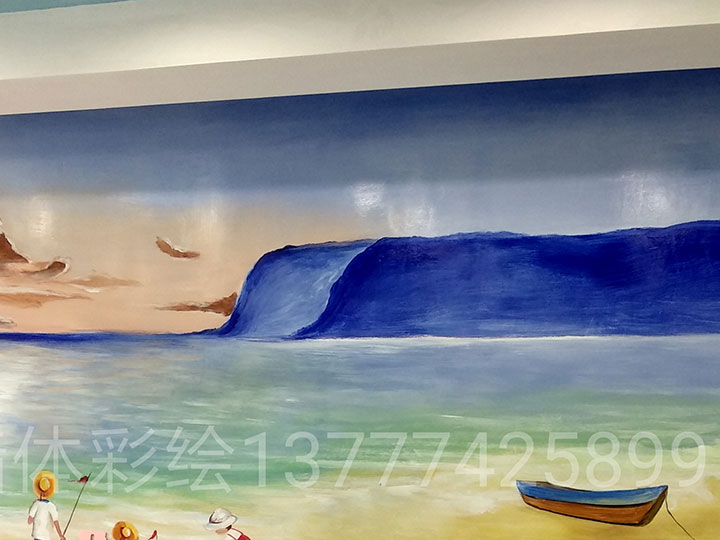 商场彩绘